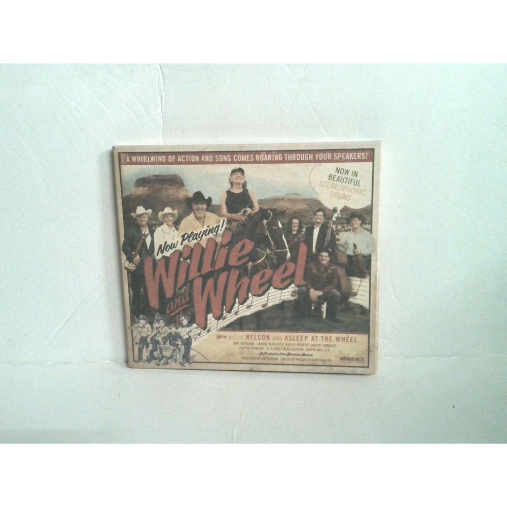 Willie & The Wheel Willie Nelson & Sleep At The Wheel CD 2009 Bismeaux Records